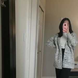 🆕 Heather grey cardigan